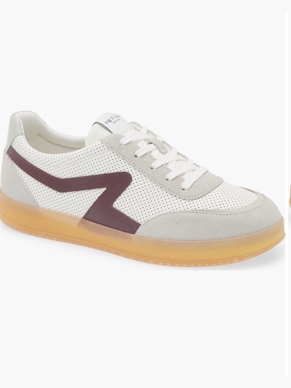 rag & bone
Retro Court 2.0
Sneaker (Women)
Color: White/gray/purple